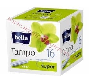 Bella Super higiēniskie tamponi.