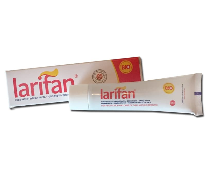 LARIFAN zobu pasta 0.01%, 30 g.