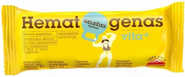 Hematogens ar linsēklām un vitamīniem, 50 g
