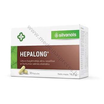 Hepalong. Iepakojumā 30 kapsulas.