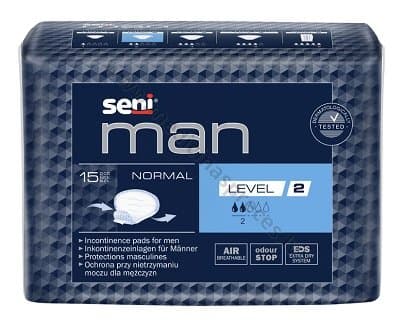 Seni Man Normal ieliktņi. Iepakojumā 15 gab