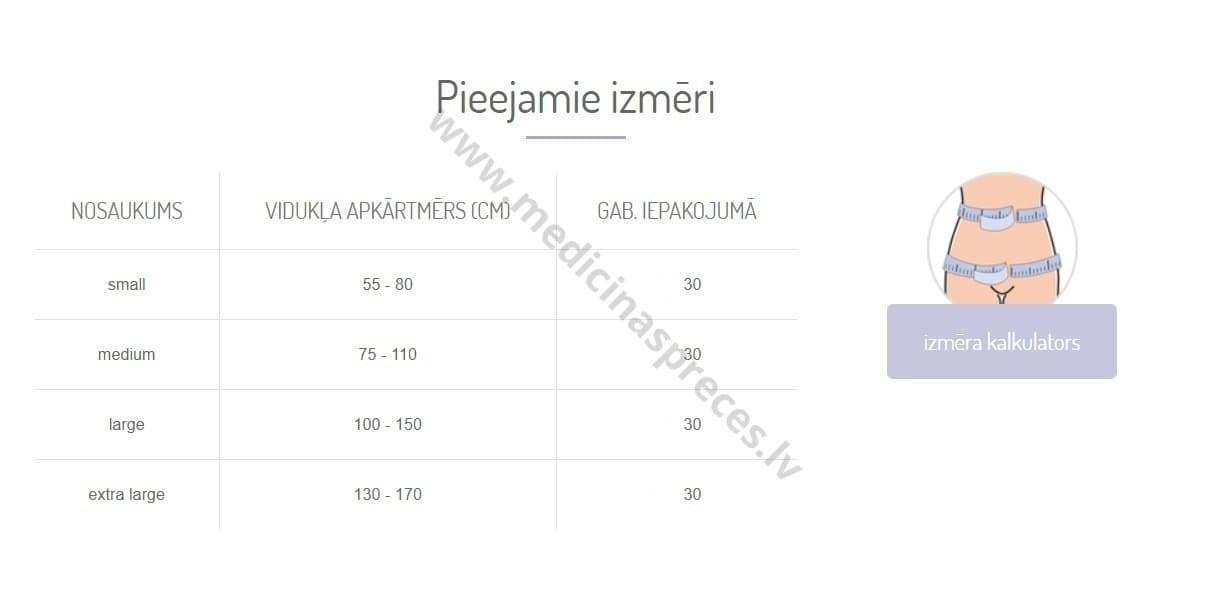 Super Seni Plus autiņbiksītes. Iepakojumā 30 gab.