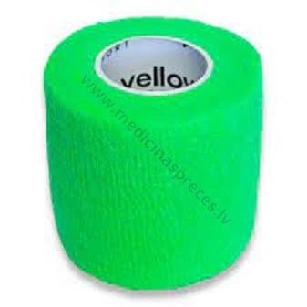 Pašlīpoša, elastīga saite yellowBAND, 5cm x 4.5m, nesterila