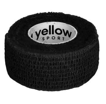 Pašlīpoša, elastīga saite yellowBAND, 2.5 cm x  4.5m, nesterila