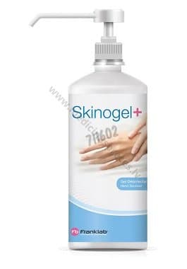 Skinogel + gelveida līdzeklis higiēniskai un ķirurģiskai roku dezinfekcijai.