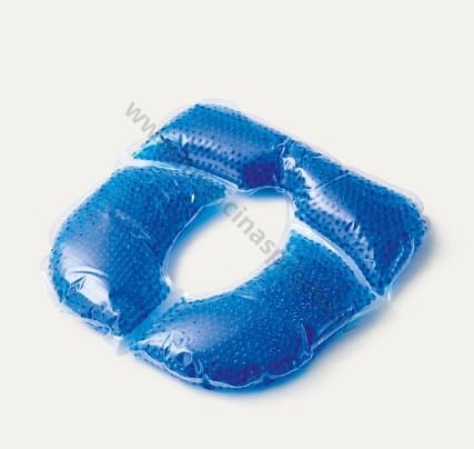Spilvens ar gela pērlīšu pildījumu, diametrs 30 cm