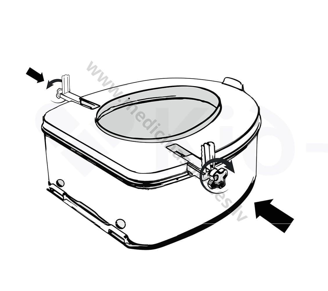 WC paaugstinājums ar vāku