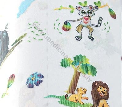 Kušetes rullis KidsRoll ar zīmējumiem, 50cmx 46m