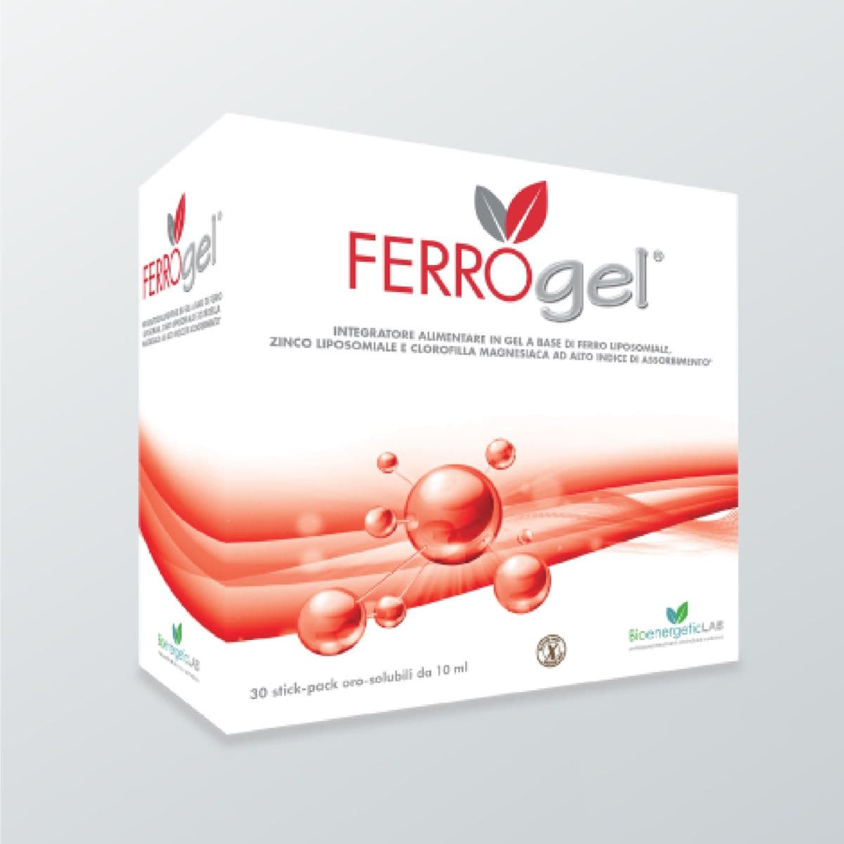 FERROgel, liposomālais dzelzs želejas formā, 10ml