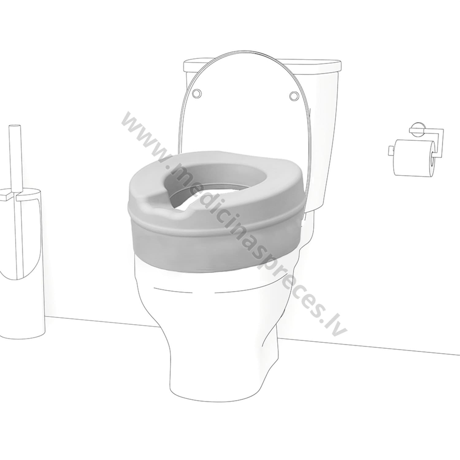 WC paaugstinājums Contact Plus