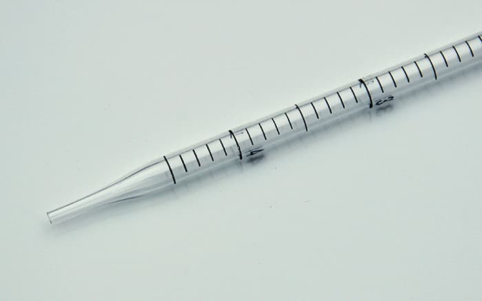 Seroloģijas pipete 5 ml, sterila.