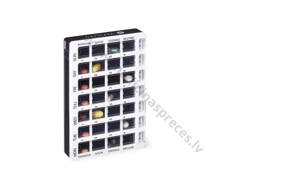 Tablešu organizators nedēļai.