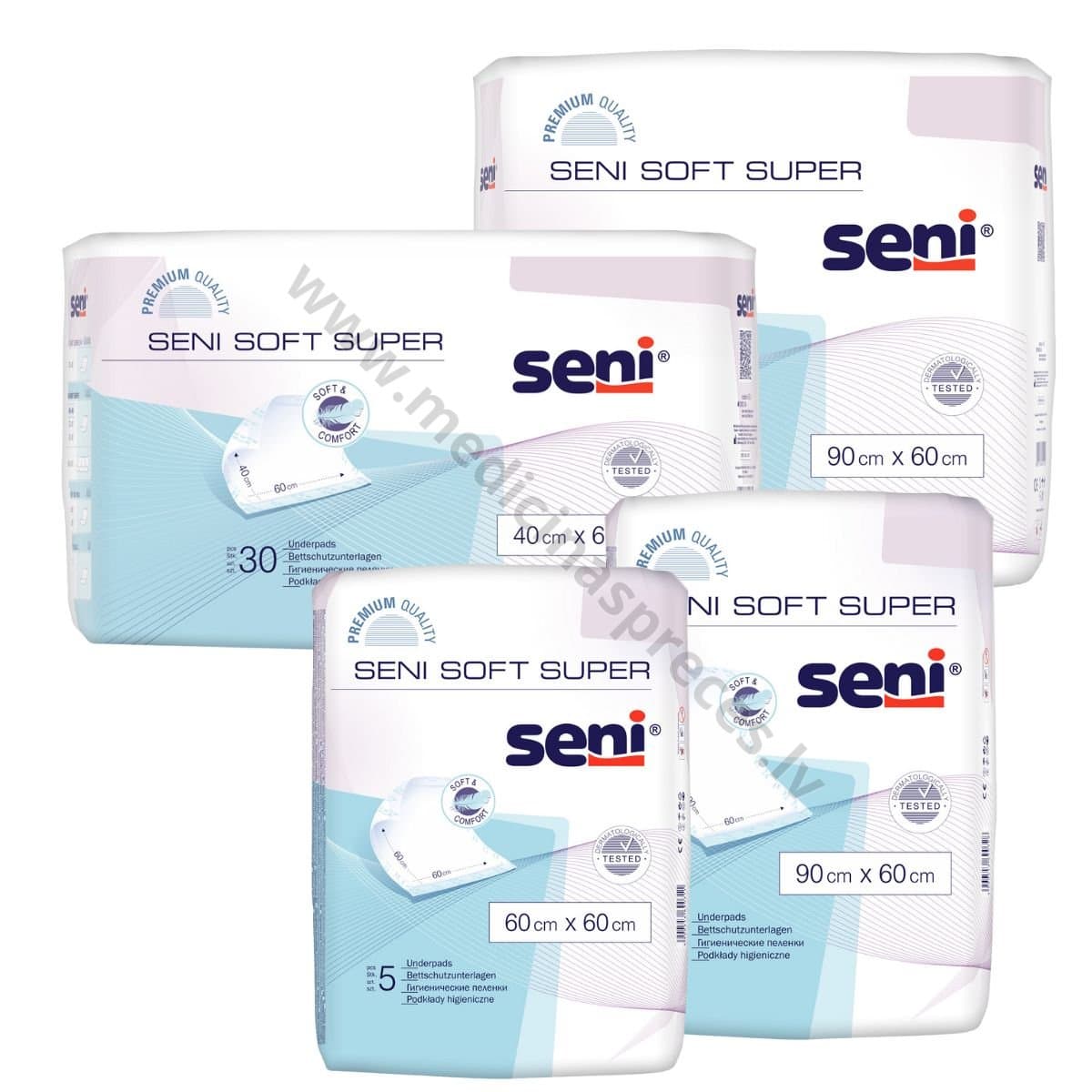 Seni Soft absorbējošs palags.
