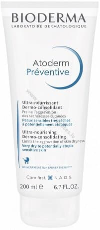 BIODERMA Atoderm Preventive krēms, 200 ml