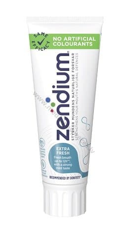 Zendium Extra Fresh zobu pasta, 75ml.
