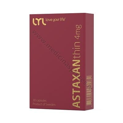 LYL ASTAXANthin. Iepakojumā 30 kapsulas