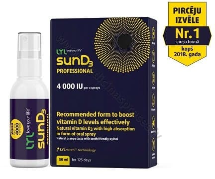LYLsunD3 PROFESSIONAL 4000 SV, 50 ml