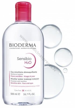 BIODERMA Sensibio H2O, 500 ml.