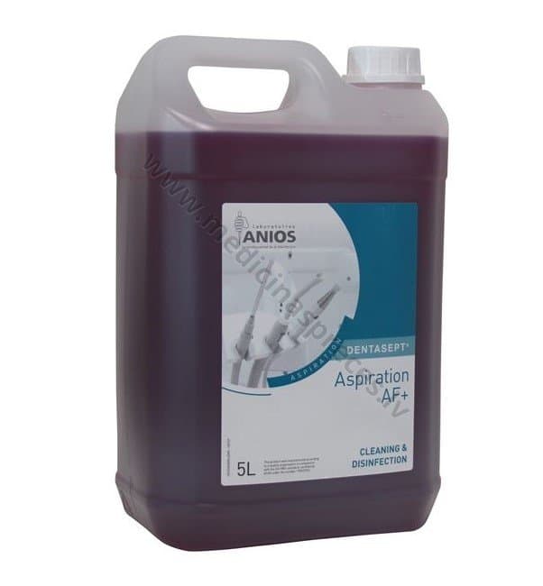 Dentasept Aspiration AF+ atsūkšanas sistēmu un medicīnas iekārtu tīrīšana un dezinfekcija dentālajā vidē, 5L.