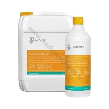 Mediclean 580 Lime atkaļķošanas līdzeklis.