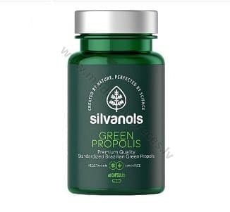 GREEN PROPOLIS. Iepakojumā 60 kapsulas.