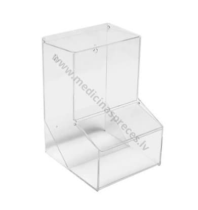 Universāls turētājs,172 x 270 x 190 mm, caurspīdīgs, akrils