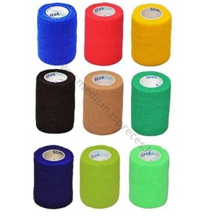 Pašlīpoša elastīga saite yellowBAND, 10 cm x 4.5m, nesterila
