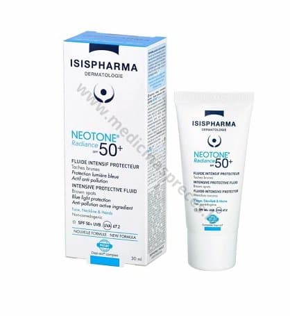ISISPHARMA NEOTONE Radiance SPF50+ intensive protective fluid, 30 ml.