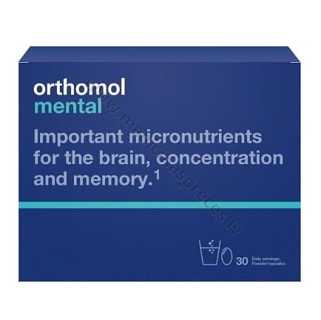 ORTHOMOL MENTAL (pulveris+kapsulas).