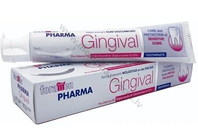 Zobu pasta FORAMEN Pharma Gingival, 75 ml.