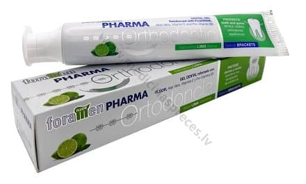 Zobu pasta FORAMEN Pharma Orthodontic, 75ml.