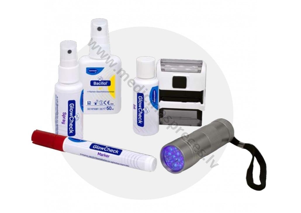 Glow Check Kit, testa komplekts, virsmu tīrīšanas un dezinf.kvalit.vizuālai kontrolei