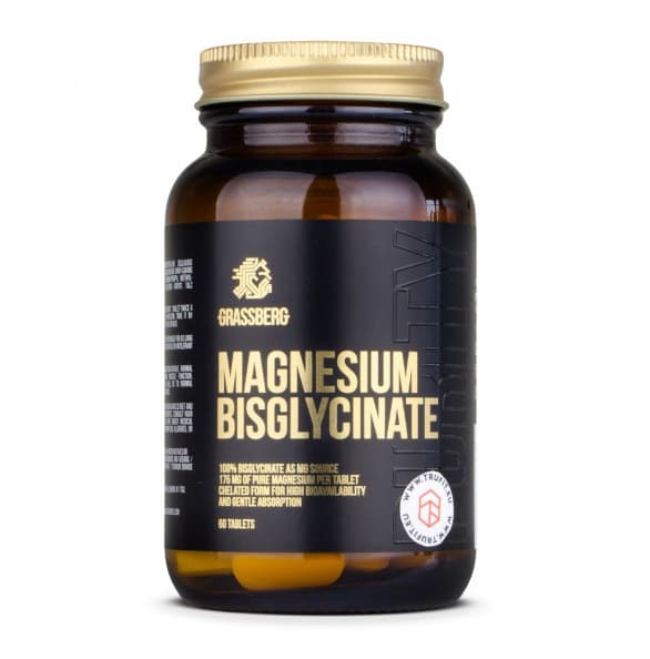 Magnesium Bisglycinate 175mg N60, GRASSBERG