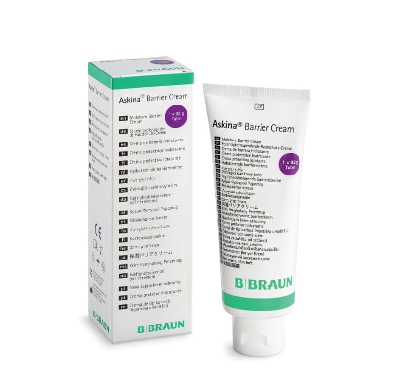 Askina Barrier Cream, aizsargājošs barjerkrēms ādai, 92g